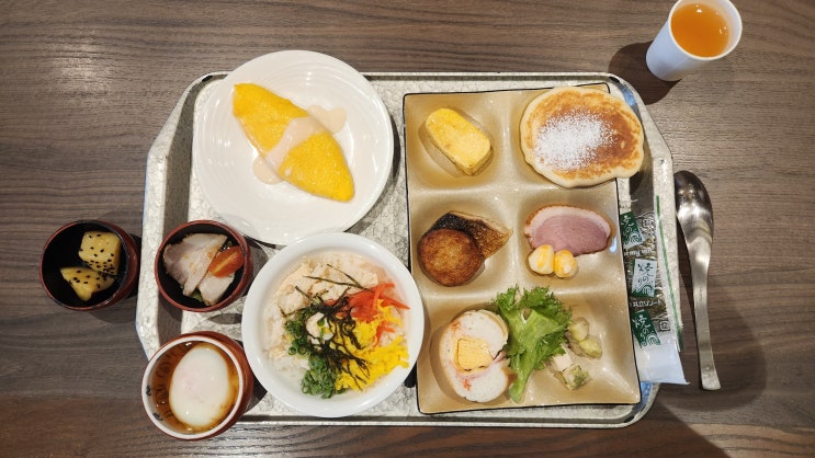  가고시마 료칸 리조트 라비스타 기리시마 힐스 (2) 조식뷔페, 간식/야식, 웰컴드링크