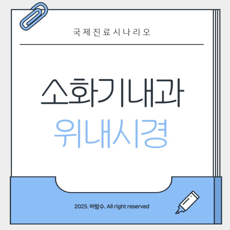 의료통역 소화기내과 위내시경 편