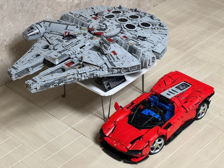 [리뷰] 스타워즈 75192 UCS 밀레니엄 팔콘 조립기