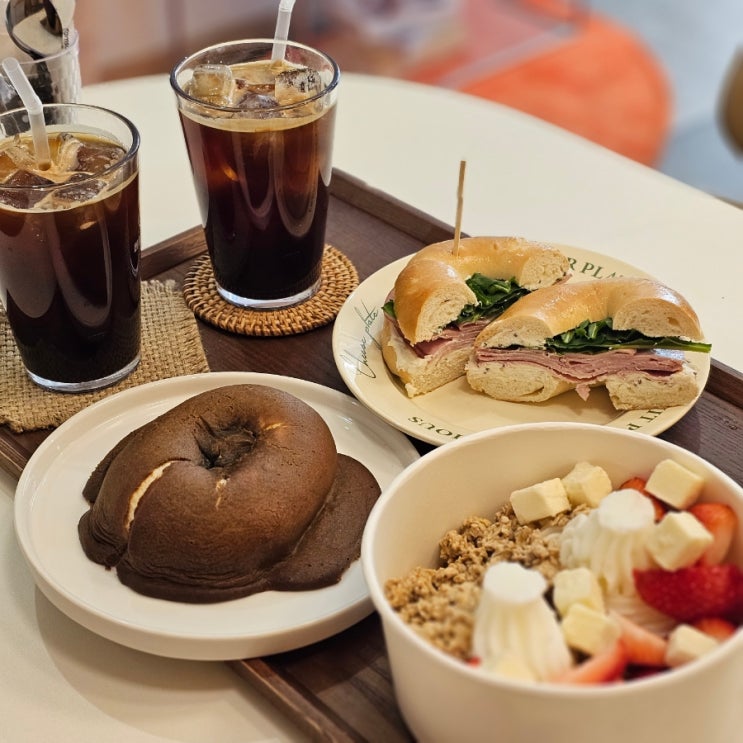  언양 맛집 브런치 카페 베이글집