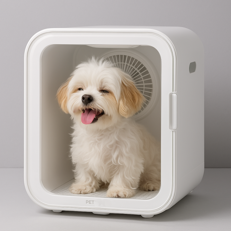  강아지 고양이 드라이룸 추천 안전한 디클펫 털 건조기