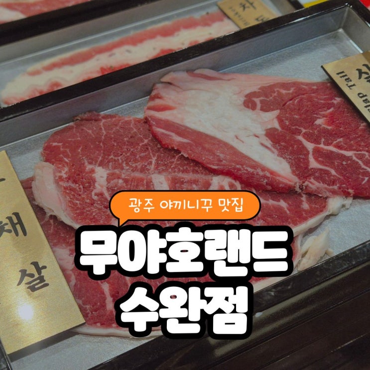  광주 야끼니꾸 맛집, 수완지구 무야호랜드 솔직 방문 후기!
