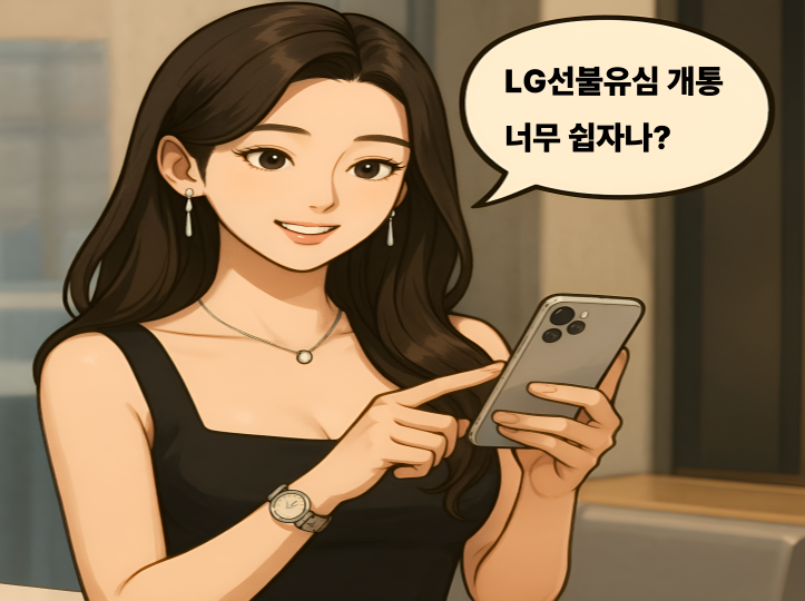  LG 선불유심 모두의 원칩 개통 방법