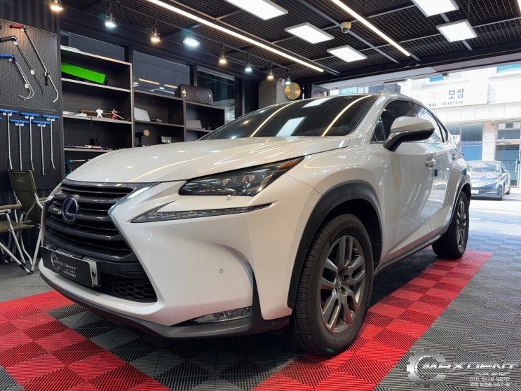  인천 렉서스수리 NX300h 접촉사고 자차 보험수리