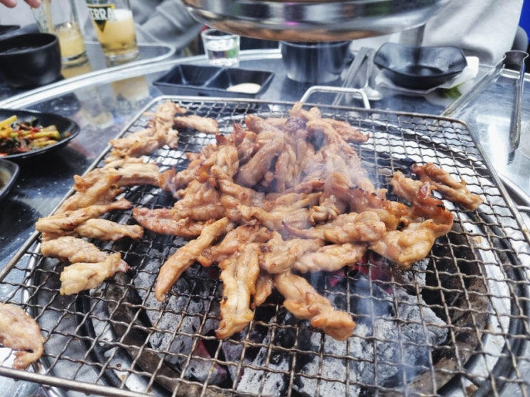  인천 서구 회식 맛집  숯돌이네닭갈비구이 검암점 후기