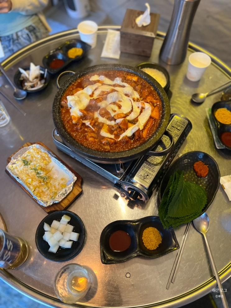  대구 도원동 맛집 야장술집 치즈닭갈비 장닭과촌닭