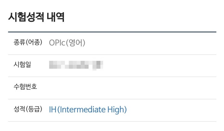  오픽 ih 목표 레벨 단기간에 취득하고 취업 준비한 후기