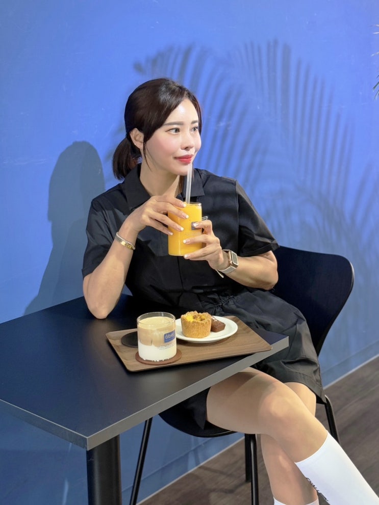  오벡스 천안 불당동 카페거리 라떼 맛집, 인생 에그타르트 추천 ️