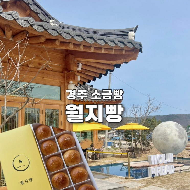 경주황리단길 월지빵 한옥베이커리카페 소금빵맛집