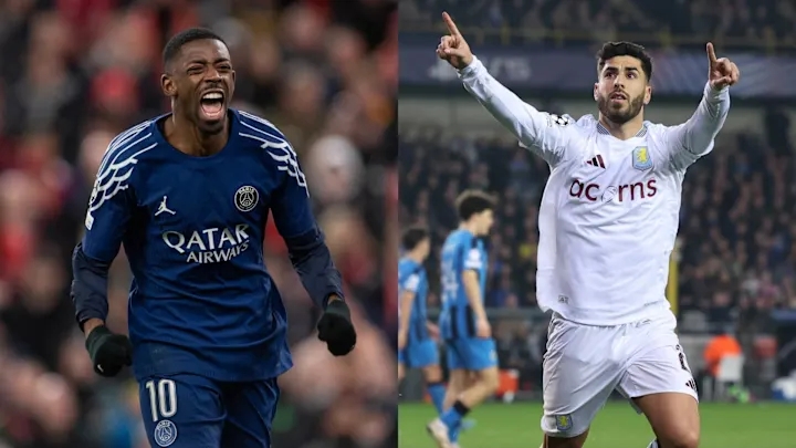 PSG  아스톤 빌라 <b>챔피언스리그 8강</b> 1차전 프리뷰... 