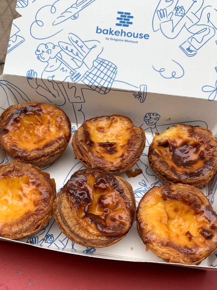  홍콩 베이크하우스(Bakehouse) :: 침사추이 타이쿤 근처 에그타르트, 베이커리 맛집 추천(옥토퍼스카드결제, 타이청 에그타르트 비교)