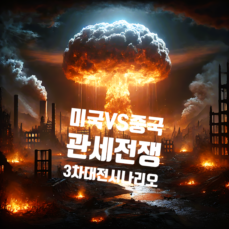  [세계 3차대전]미국 VS 중국 보복관세!! 한국에 미치는 영향