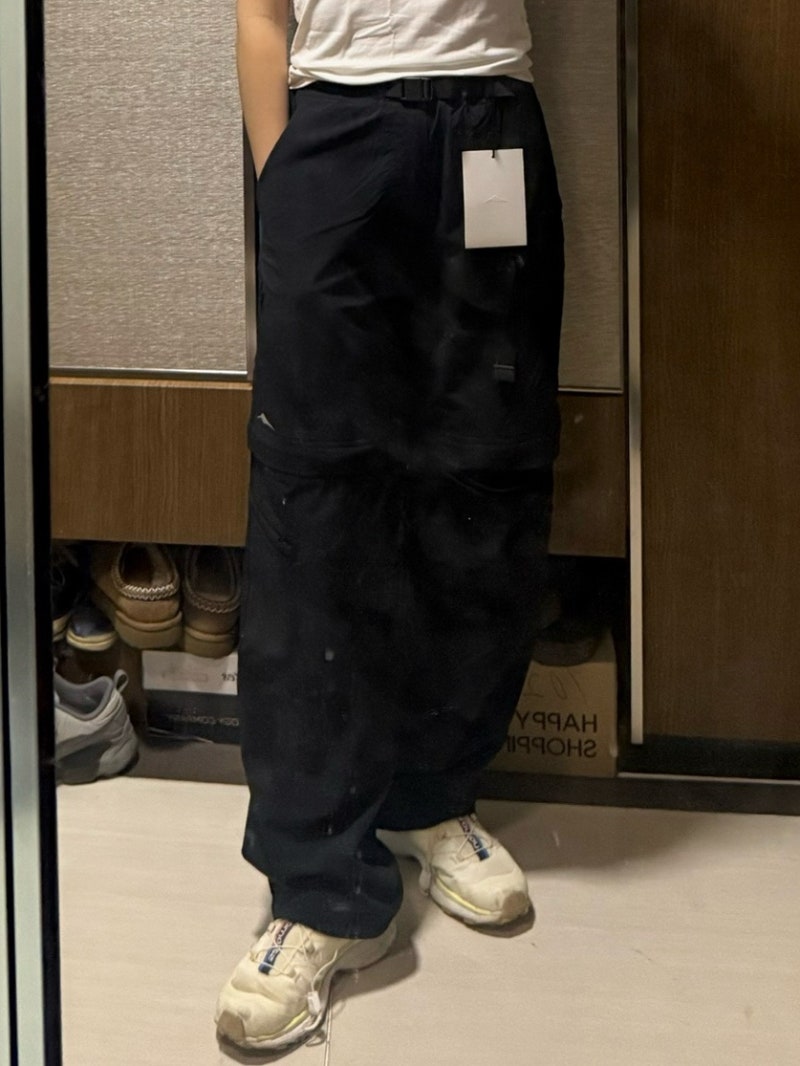 고요웨어 나이론투웨이팬츠 후기