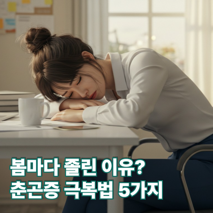  봄마다 졸린 이유? 춘곤증 극복법 5가지