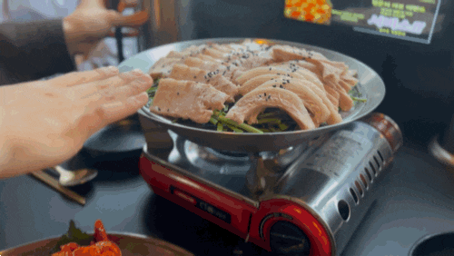  가산디지털단지 술집 맛있는 안주 요리주점 솔닢 (반반수육, 한우대창나베)