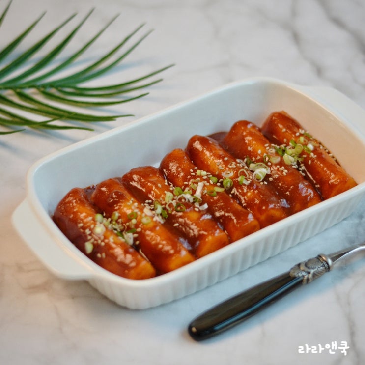  가래떡 떡볶이 만들기, 쌀떡볶이 레시피, 백종원 가래떡 떡볶이