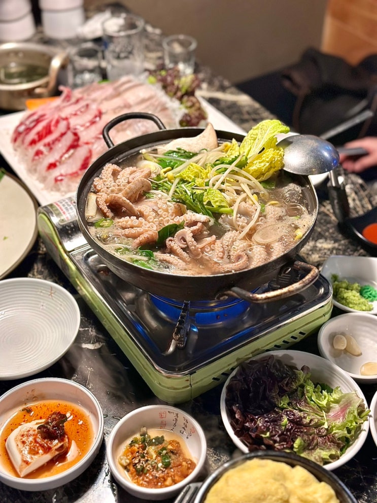 영등포 먹자골목 맛집 영등포횟집 : 봄 제철 쭈구미 샤브샤브