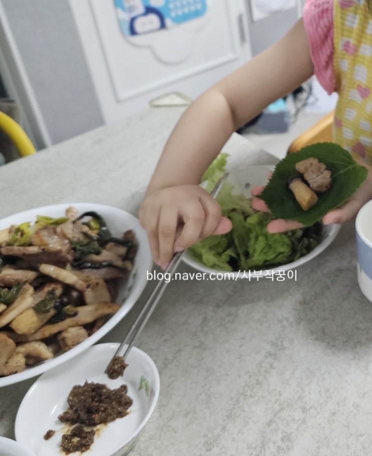  램프쿡 돼지고기구이(집에서 고기구이)