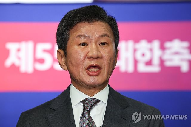  정몽규 체제 대한축구협회 집행부 구성 완료…전무이사 김승희(종합)