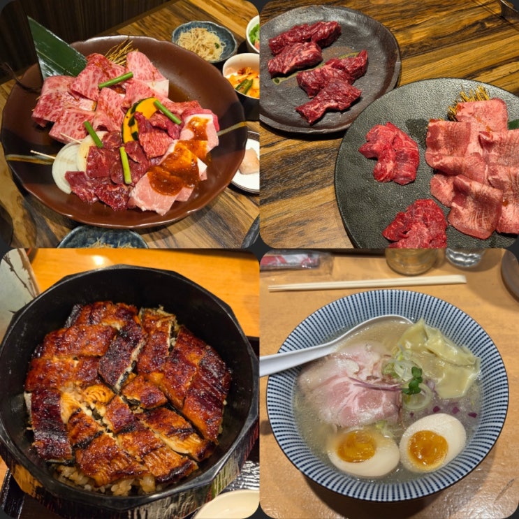  교토 맛집/장어 '미도리' 라멘 '카이다시멘 키타다' 와규 '쿠로자쿠라 히치조구치점'