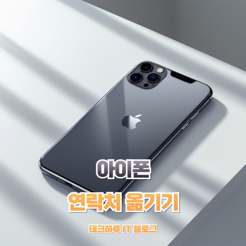 아이폰 연락처 옮기기 네이버 주소록 백업으로 1분 만에 끝내는법
