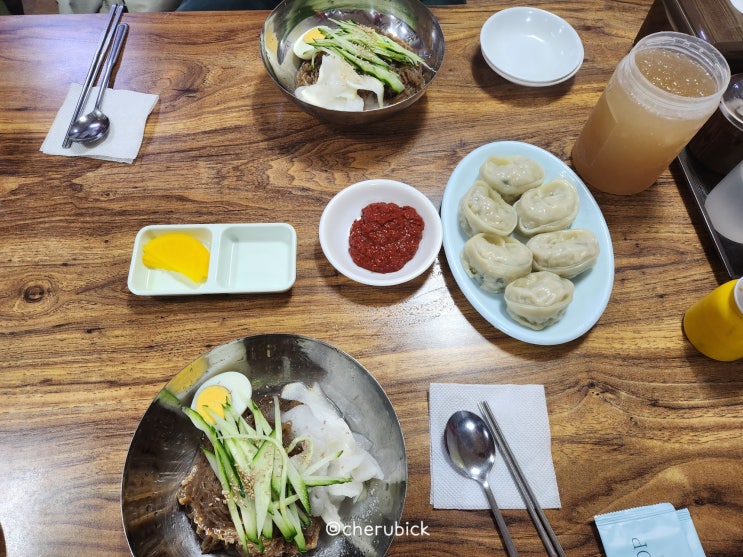  경동시장 맛집 청량리 할머니냉면 용두직영점 맵찔이 후기