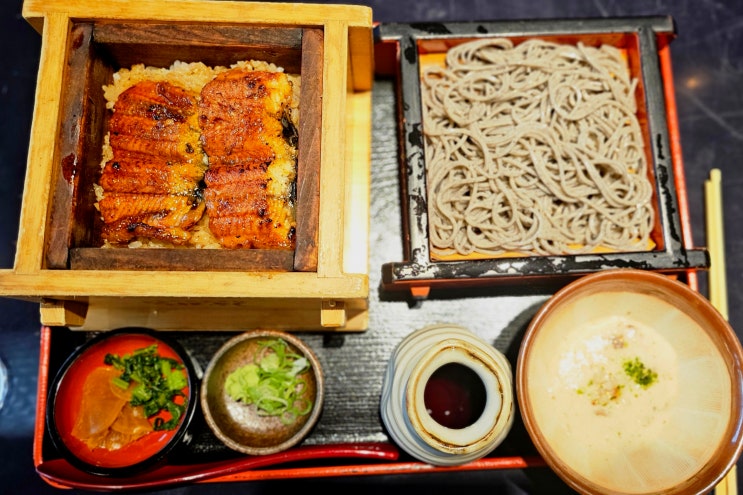 분노도 잠재우는 오사카 난바 근처 우나기동, 소바 맛집 소바요시!