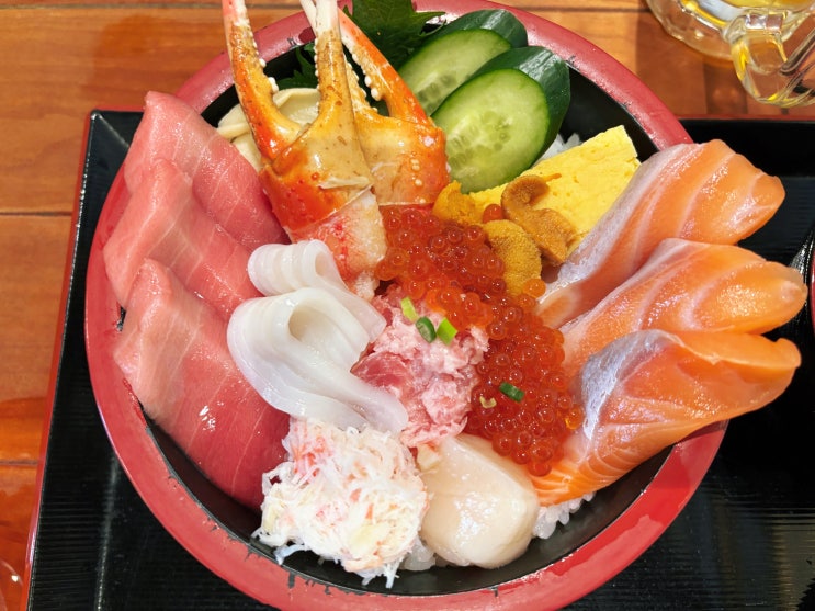 홋카이도여행 삿포로 니조시장 카이센동 맛집 돈베이 메뉴 가격 웨이팅 아침식사 / 시장구경