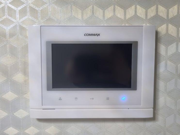  광진구 자양동 현대3차아파트 코맥스 비디오폰 CAV-77M 설치