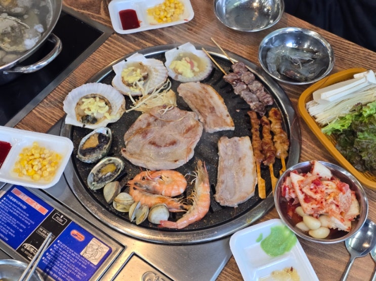  파주 운정 맛집 싱싱한 해산물, 고기 20여가지 무한리필- 지지네 조개마을