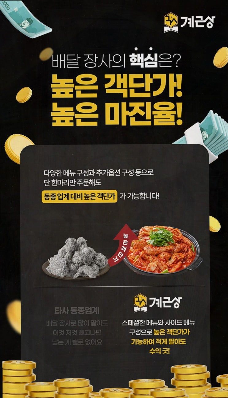  샵인샵으로 안정적인 창업, 계근상과 함께 성공하자!