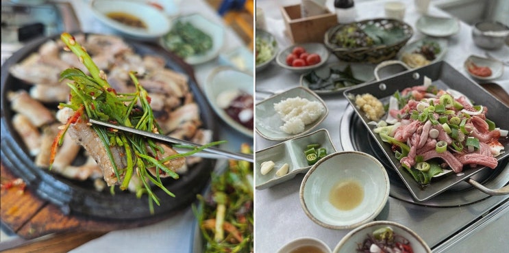  기장짚불꼼장어로 완벽한 해산물 만찬, 이화장횟집 기장대변항!