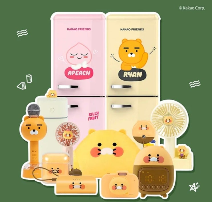  카카오프렌즈 럭키박스 언박싱 찐 리뷰 무엇이 나왔을꼬