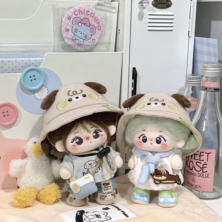  10cm 강아지의 일요일 세트 인형옷 아이돌인형옷