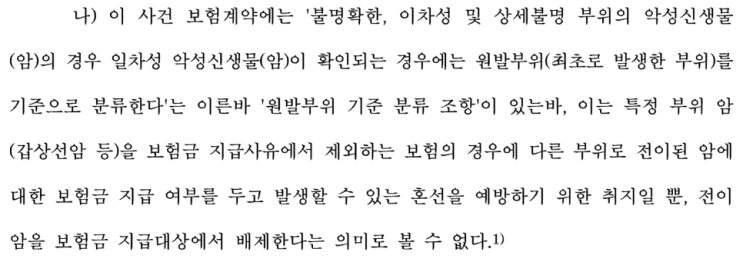  암 치료 후 가입한 암보험, ‘전이암’도 보장받을 수 있을까요? (실제 판결 사례로 알아보기)