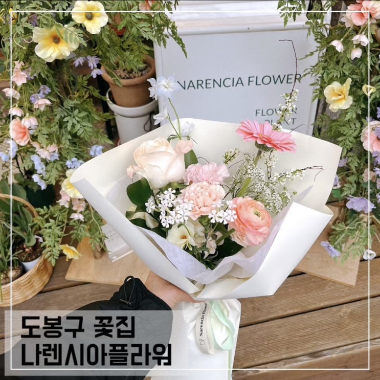  도봉구 꽃집 나렌시아플라워; 창동꽃집 어버이날 가정의달 선물추천