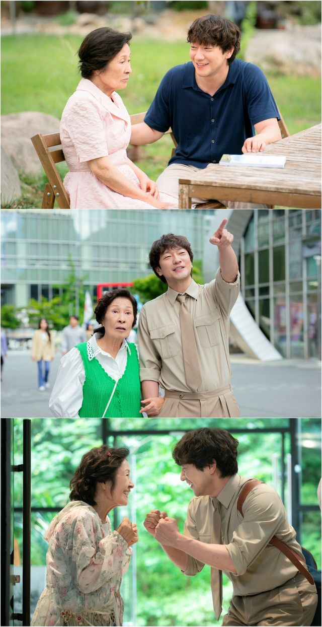 손석구김혜자, 세기의 부부 탄생…임영웅 노래 흘러 나올 '천국보다 아름다운'