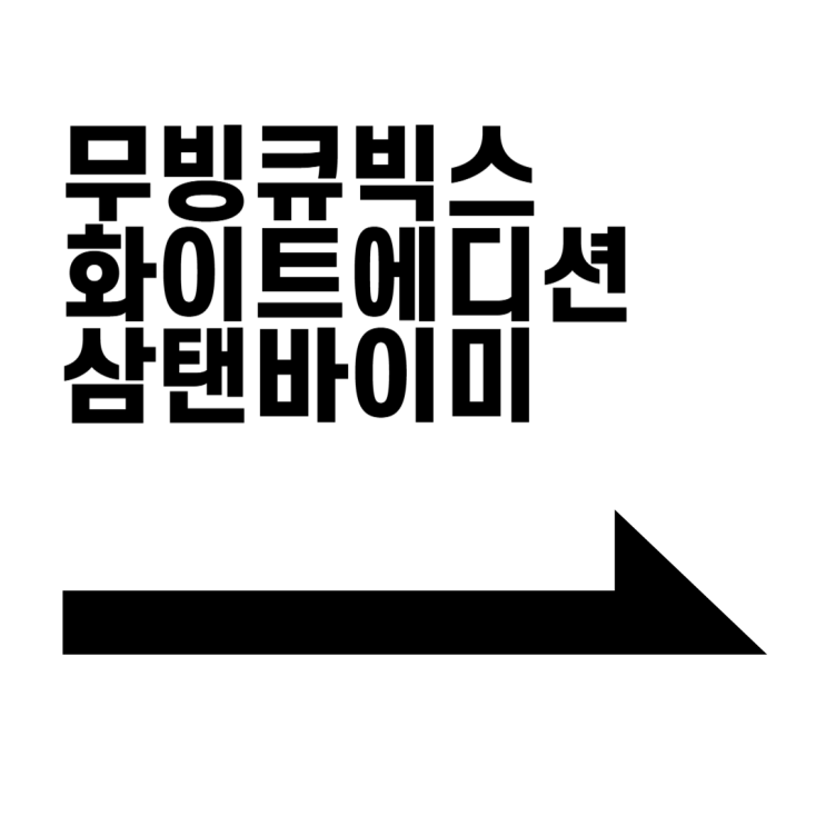  무빙큐빅스 화이트에디션 삼탠바이미 81cm(32인치) 이동식티비 정보