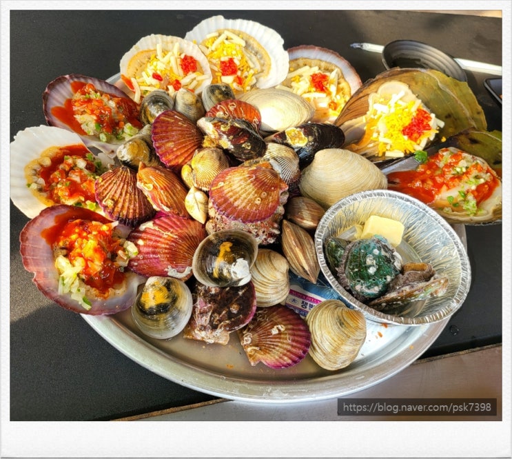  영종도 을왕리조개구이 무한리필 맛집 강력 추천 별빛조개포차