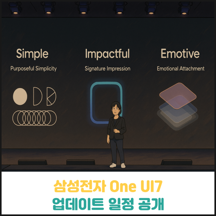 삼성전자 One UI7 업데이트 일정 공개 삼성전자 One UI7 업데이트 일정 공개