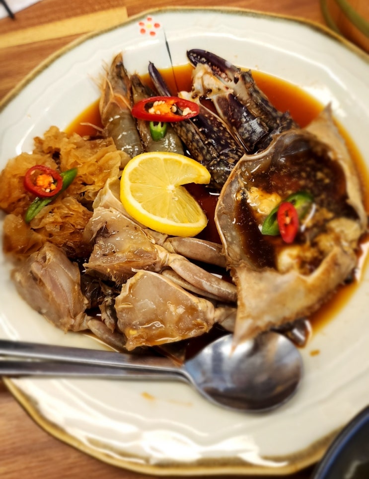  용인 에버랜드 맛집 아이들과 같이 가기 좋은 솔솔우동 닭다리튀김우동 과 간장게장 맛집
