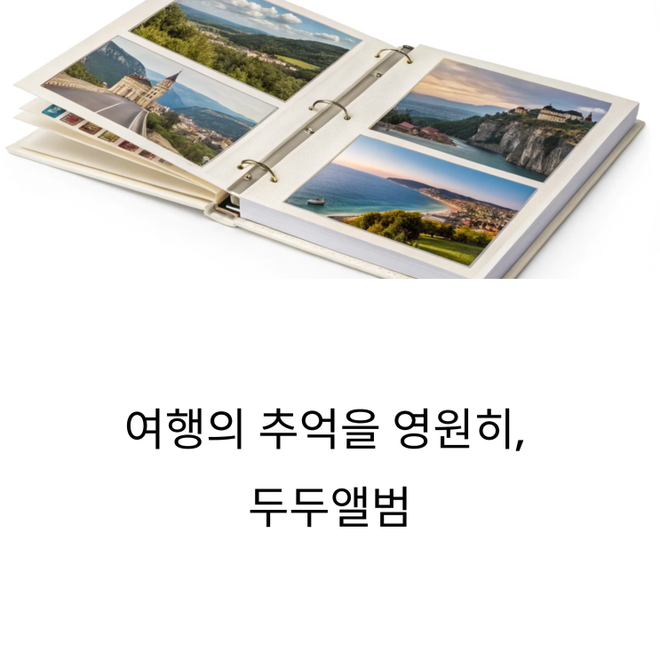  여행 포토북 만들기, 두두앨범 솔직 후기