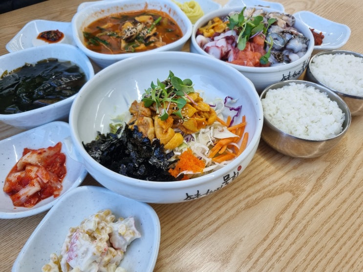  속초시장 근처 물회 맛집 속초항아리물회 현지인맛집