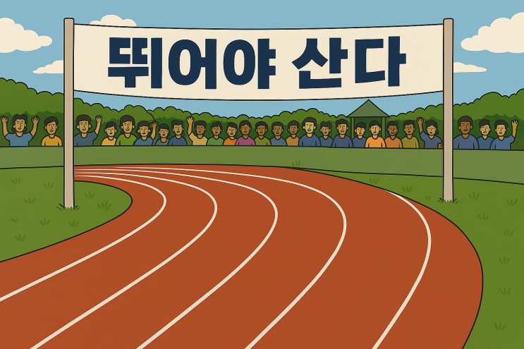 <b>뛰어야 산다</b>' 출연진 초보러너 뛰산 크루 16인의 <b>마라톤</b> 도전... 