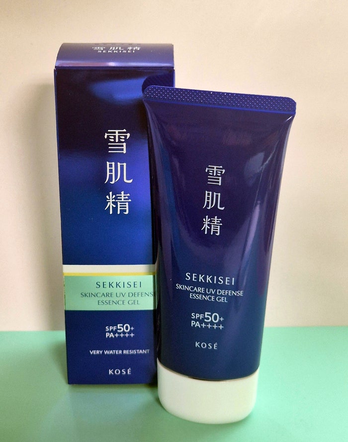  세이키세 선크림, 촉촉한 젤 타입으로 자외선차단 끝