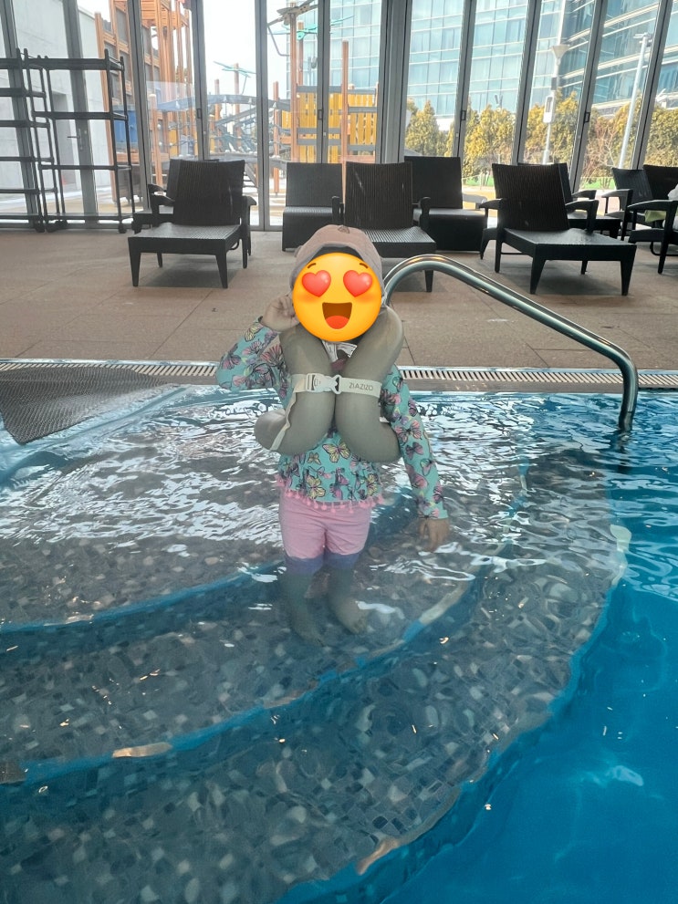  인천 그랜드하얏트 아이와 호캉스! 수영장부터 디너 뷔페까지!