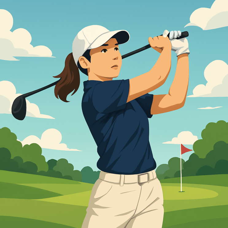 KLPGA <b>iM금융오픈</b> 2025 1라운드 -‘엄마 골퍼’ <b>박주영</b>의... 