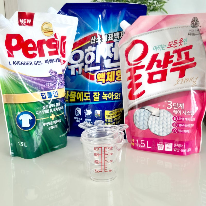 드럼세탁기 액체 세제 양 얼마나? 세탁세제 양조절 팁