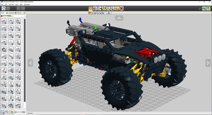  LDD(Lego Digital Designer) 사용하기