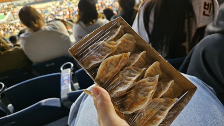  [잠실] 파오파오만두, 깻잎닭강정, 우이락 야구장에서 간단히 먹기 좋은 맛집 추천!